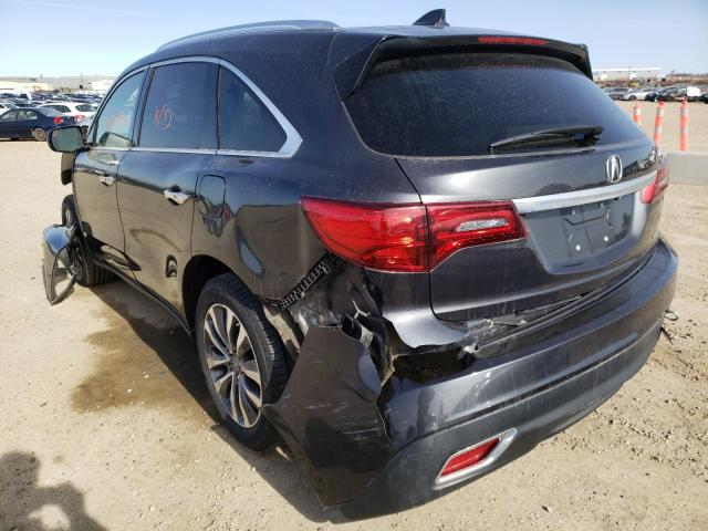 2015 ACURA MDX TECHNO 5FRYD4H6XFB504605