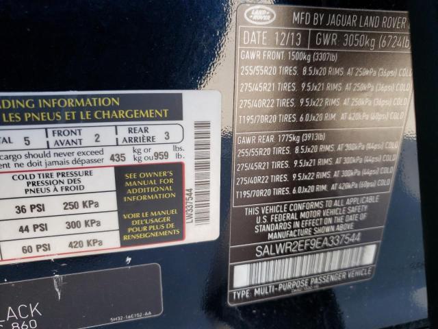SALWR2EF9EA337544 Land Rover Range Rover Sport Sc