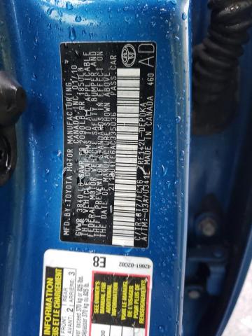 2T1BU4EE6AC335036 Toyota Corolla Ba 2010. Фото: 9