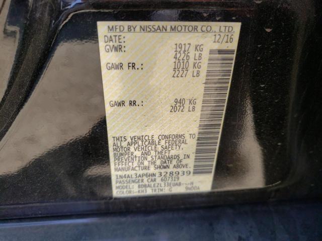 2017 NISSAN ALTIMA 1N4AL3AP6HN328939