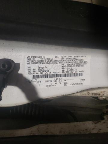1FAHP3F22CL353289 Ford Focus Se 2012. Фото: 9