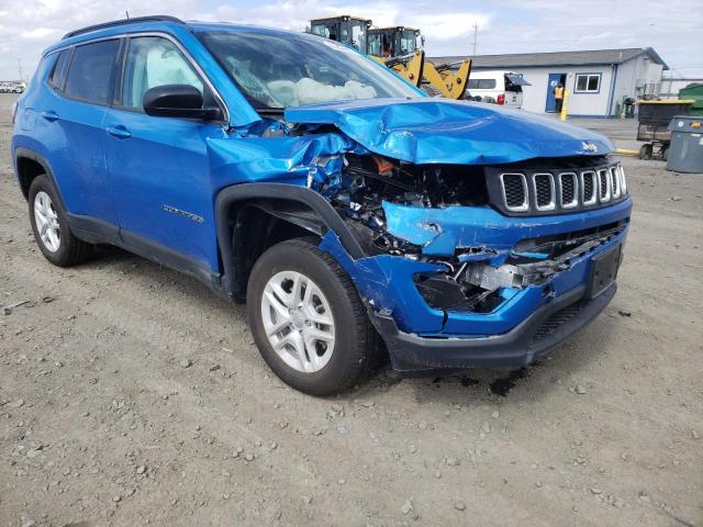 Salvage cars for sale at Airway Heights, WA auction: 2020 Jeep Compass SP
