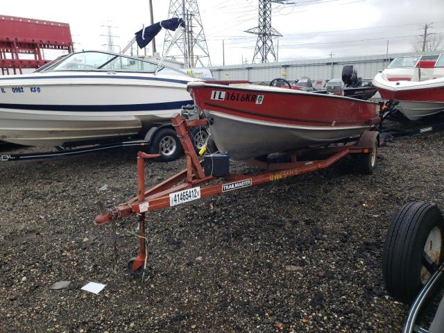 LUND BOAT W/TRL 1986 red   LUNA0590F586 photo #3