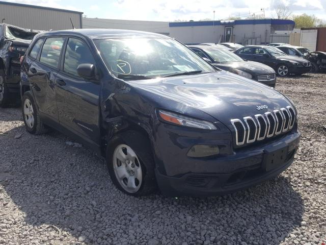 Jeep salvage cars for sale: 2015 Jeep Cherokee S