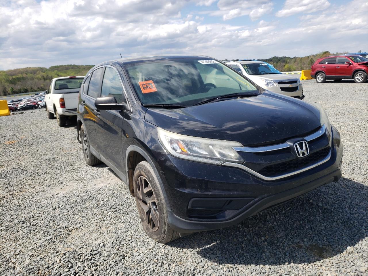 Honda CR V 2016 черная