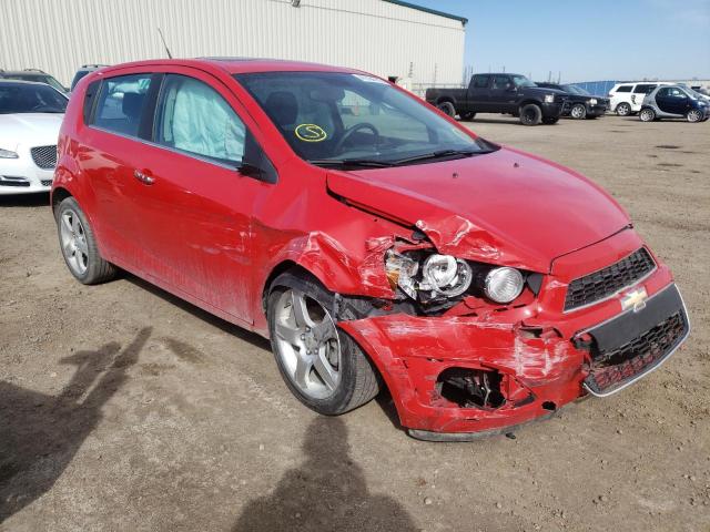 Salvage cars for sale from Copart Rocky View County, AB: 2012 Chevrolet Sonic LT