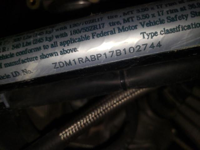 2007 DUCATI MONSTER S2 ZDM1RABP17B102744