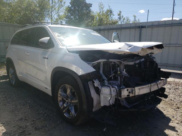 Salvage cars for sale from Copart Savannah, GA: 2017 Toyota Highlander