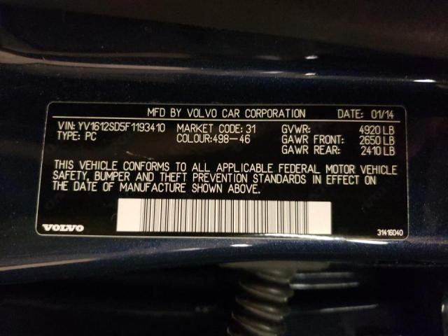 2015 VOLVO V60 PLATIN YV1612SD5F1193410