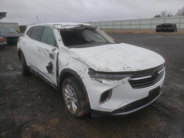 Salvage cars for sale from Copart Mcfarland, WI: 2021 Buick Envision P