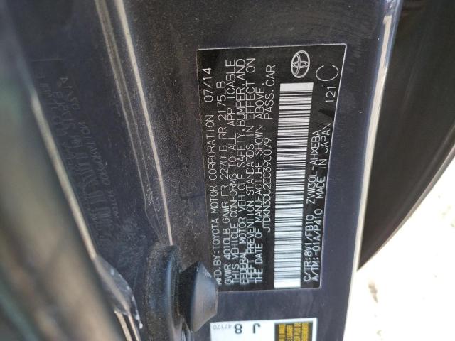 JTDKN3DU2E0390079 Toyota Prius 2014. Фото: 9