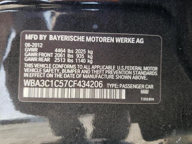 WBA3C1C57CF434206 Bmw 328 I Sule 2012. Фото: 9