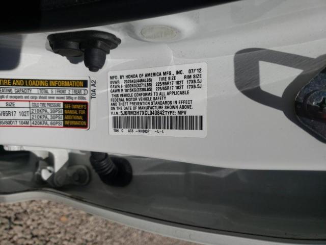 5J6RM3H7XCL040842 Honda Cr-V Exl 2012. Фото: 9