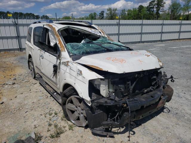Salvage cars for sale from Copart Lumberton, NC: 2010 Nissan Armada PLA