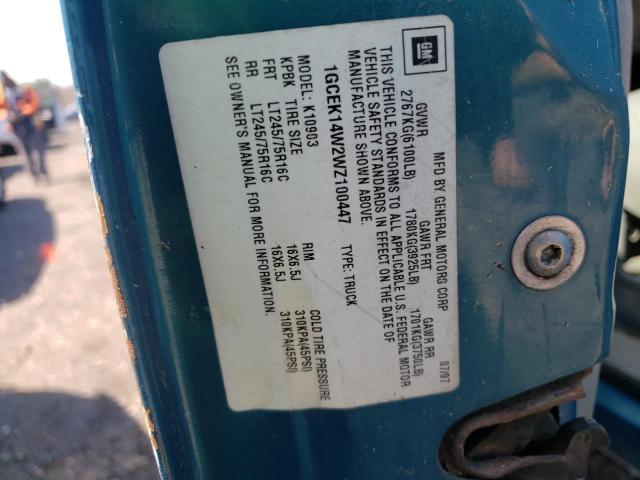 Фото: 1GCEK14W2WZ100447 - 10