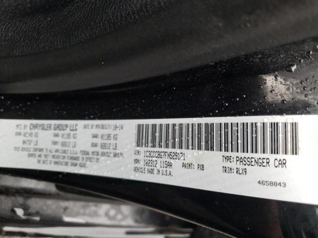 2015 CHRYSLER 200 S 1C3CCCBG7FN529171
