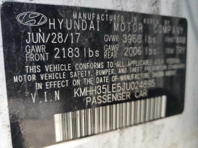 2018 HYUNDAI ELANTRA GT KMHH35LE5JU024895