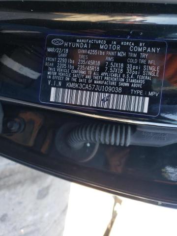 2018 HYUNDAI KONA LIMIT KM8K3CA57JU109038