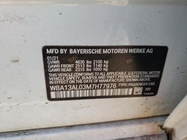 2021 BMW M235XI WBA13AL03M7H77976