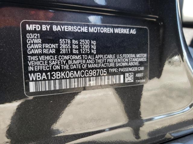 2021 BMW M550XI WBA13BK06MCG98705