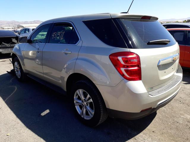 2016 CHEVROLET EQUINOX LS 2GNALBEKXG1157011