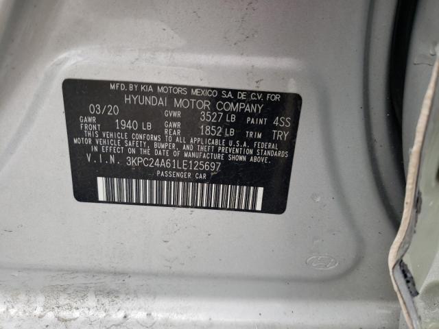 2020 HYUNDAI ACCENT SE 3KPC24A61LE125697