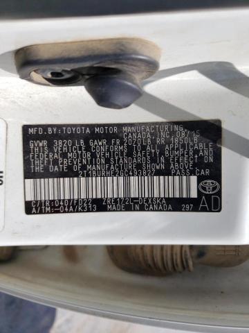 2016 TOYOTA COROLLA L 2T1BURHE2GC493827