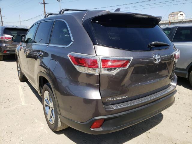 5TDZKRFH9FS087695 Toyota Highlander 2015. Фото: 2
