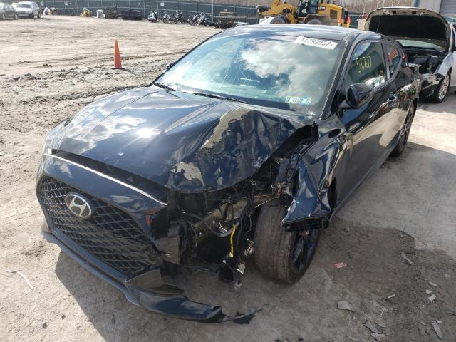 2019 HYUNDAI VELOSTER T KMHTH6ABXKU020529