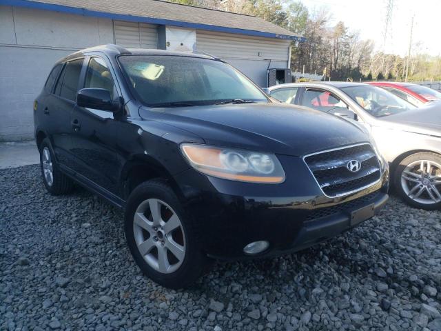 Salvage cars for sale from Copart Mebane, NC: 2008 Hyundai Santa FE S
