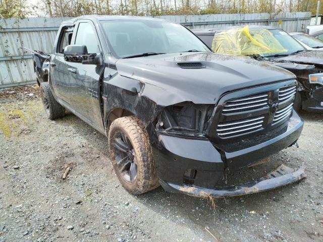 Salvage cars for sale from Copart Arlington, WA: 2016 Dodge RAM 1500 Sport