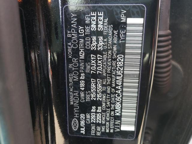 2021 HYUNDAI KONA SEL P KM8K6CAA4MU621820