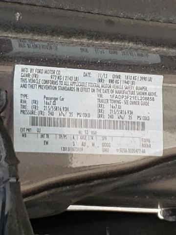 Фото: 1FADP3F21EL208858 - 10