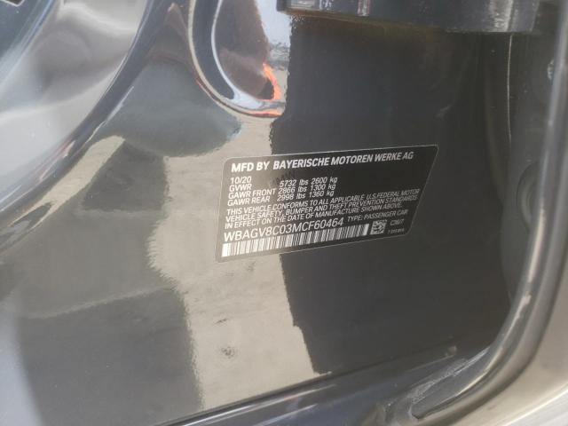 2021 BMW M850XI WBAGV8C03MCF60464