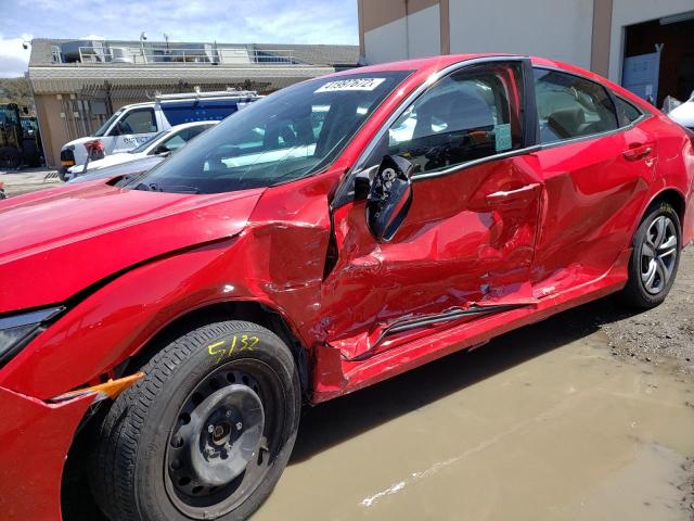2HGFC2F55GH513848 Honda Civic Lx 2016. Фото: 8