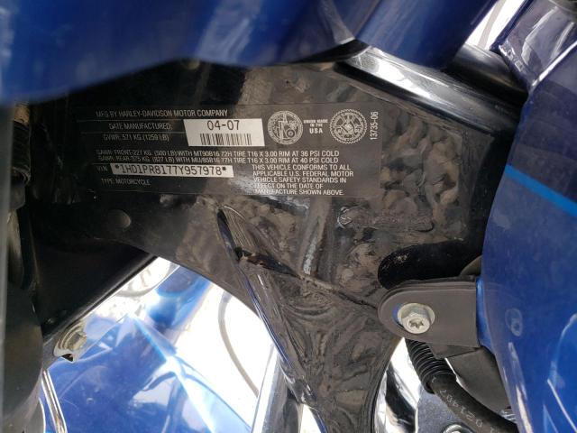 2007 HARLEY-DAVIDSON FLHTCUSE 1HD1PR8177Y957978