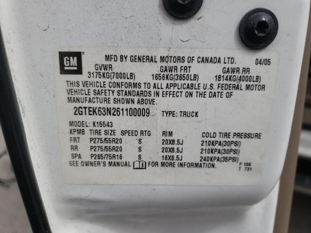 Фото: 2GTEK63N261100009 - 10