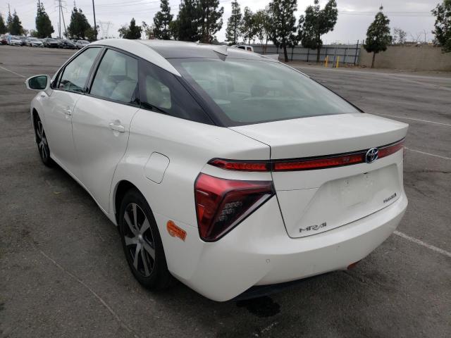 2020 TOYOTA MIRAI JTDBVRBD6LA007922