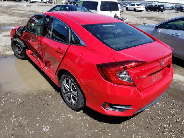 2HGFC2F55GH513848 Honda Civic Lx 2016. Фото: 2