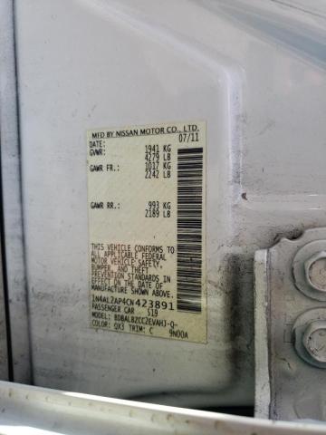 Фото: 1N4AL2AP4CN423891 - 10