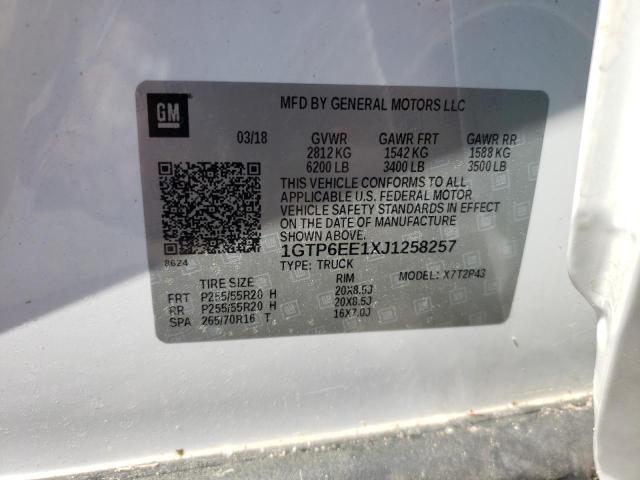 2018 GMC CANYON DEN 1GTP6EE1XJ1258257
