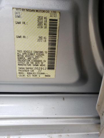 Фото: 1N4AL3AP4EC202912 - 10