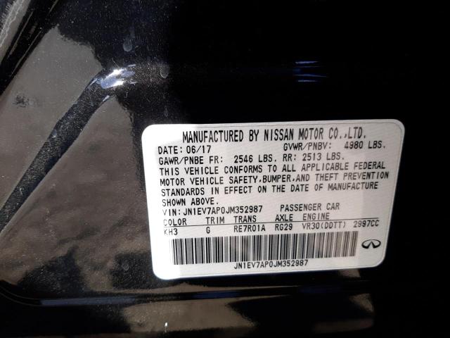 2018 INFINITI Q50 LUXE JN1EV7AP0JM352987