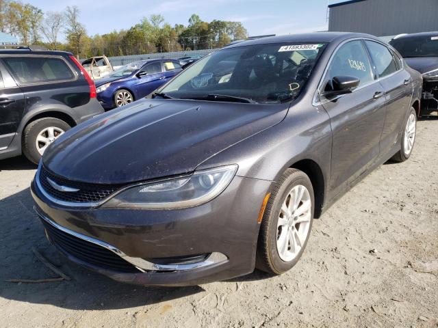 1C3CCCAB9GN145352 Chrysler 200 Limite 2016. Фото: 1