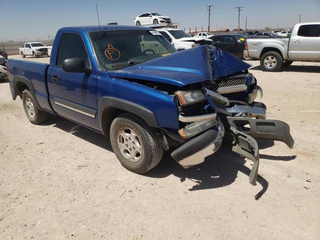 Salvage cars for sale from Copart Andrews, TX: 2003 Chevrolet Silverado
