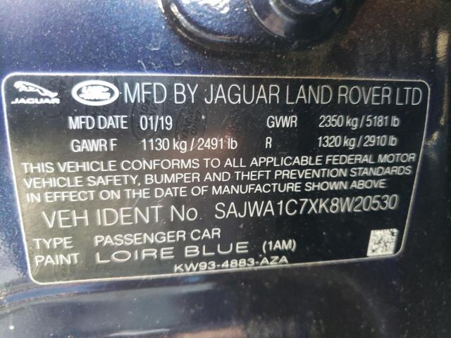 2019 JAGUAR XJ R - SPO SAJWA1C7XK8W20530