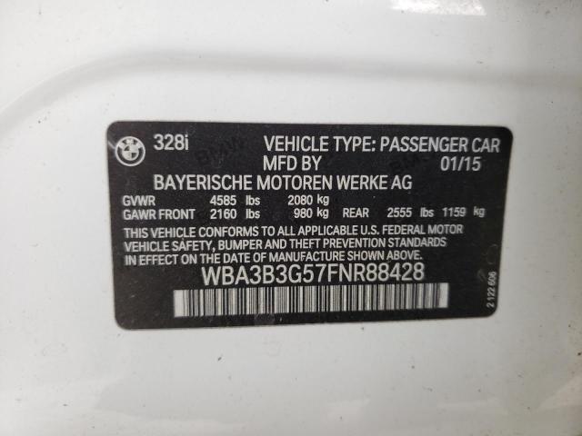 2015 BMW 328 XI WBA3B3G57FNR88428
