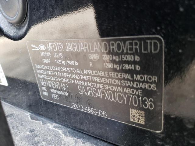2018 JAGUAR XF SAJBS4FX0JCY70136