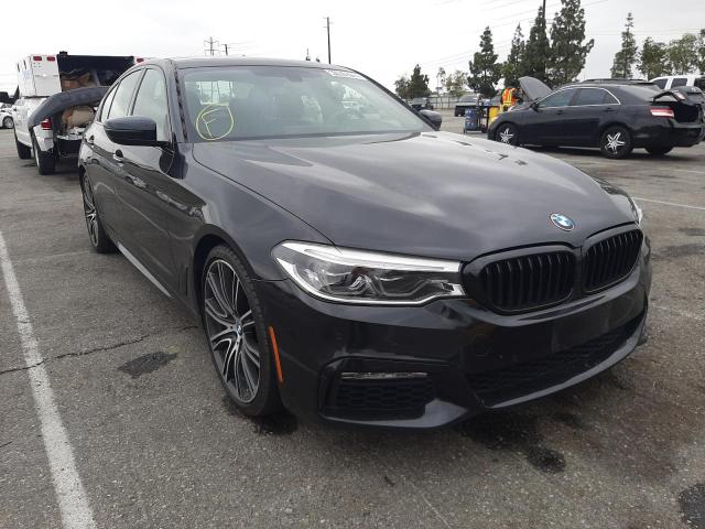 Salvage cars for sale from Copart Rancho Cucamonga, CA: 2017 BMW 540 I