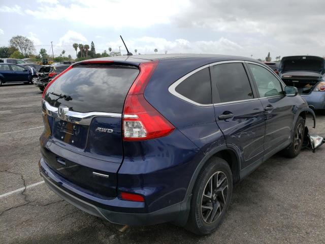 2016 HONDA CR-V SE 5J6RM4H49GL085532
